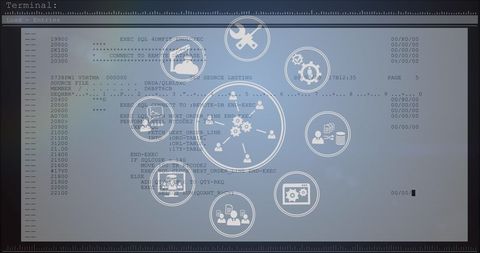 Digital Interface and Data Processing Technology Concept - Download Free Stock Images Pikwizard.com