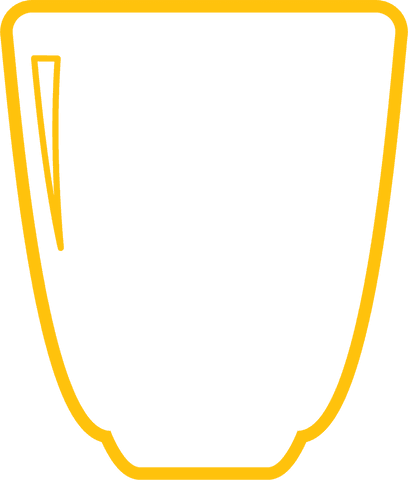 Yellow Glass Illustration on Transparent Background with Copy Space - Download Free Stock Videos Pikwizard.com