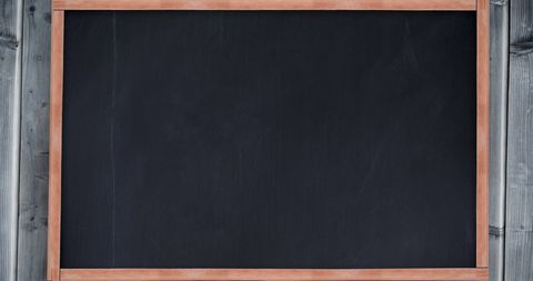 Blank Blackboard with Wooden Frame for Education Themes - Download Free Stock Images Pikwizard.com