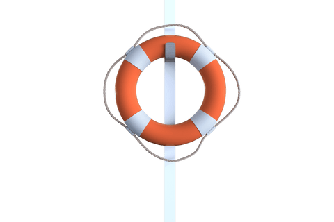 lifebuoy illustration emergency safety transparent background - Download Free Stock Videos Pikwizard.com