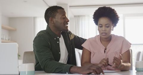 Friendly Discussion on Important Documents at Home