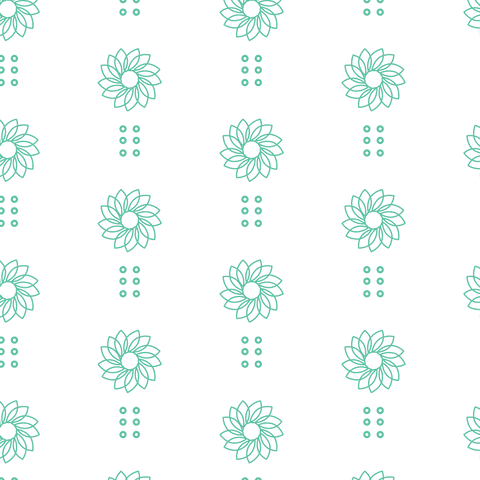 Seamless Green Floral Pattern on Transparent Background - Download Free Stock Videos Pikwizard.com