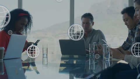 Collaborative Digital Workspace with Global Networking Technology