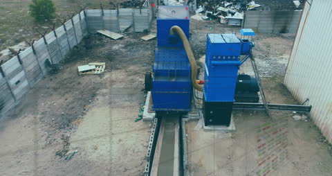 Industrial Recycling Machine with Overlay Concepts of Trading and Investment