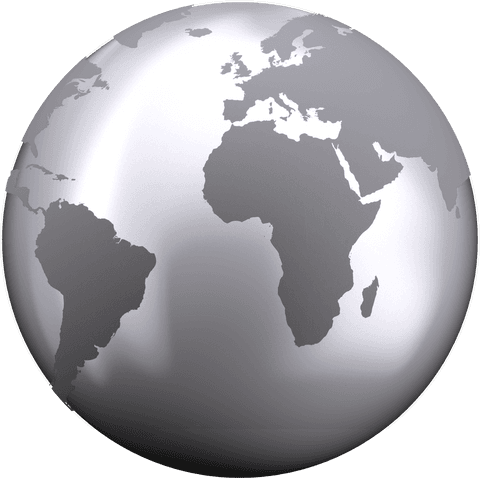 3d globe light reflection on transparent background - Download Free Stock Videos Pikwizard.com
