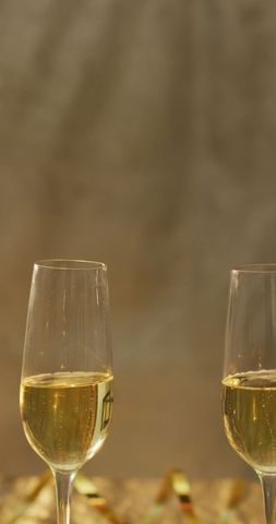 Champagne Flutes Toasting in Festive Ambiance - Download Free Stock Images Pikwizard.com