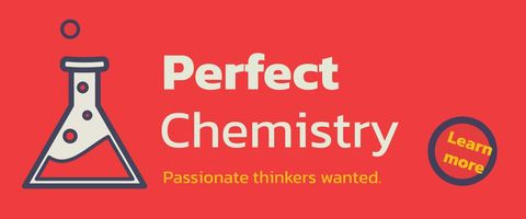 Perfect Chemistry Concept with Beaker Symbol on Red Background - Download Free Stock Templates Pikwizard.com