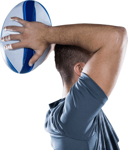 transparent background rugby player throwing ball - Download Free Stock Videos Pikwizard.com