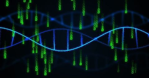 Digital DNA Code Integration and Data Connectivity - Download Free Stock Images Pikwizard.com
