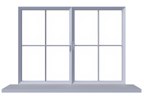 Digital White Window Vector on Transparent Background - Download Free Stock Videos Pikwizard.com