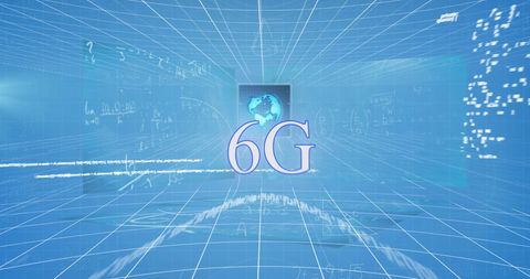 Futuristic 6G Network Concept with Global Scope - Download Free Stock Images Pikwizard.com