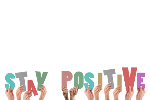 hands holding stay positive text transparent motivational - Download Free Stock Videos Pikwizard.com