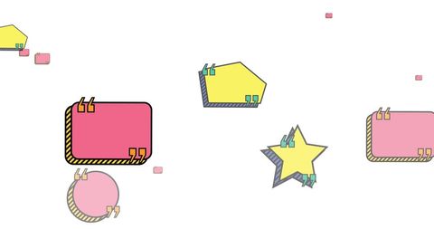 Vintage speech bubbles on white background for retro communication