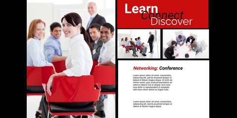 Confident Woman Leading Professional Business Conference - Download Free Stock Templates Pikwizard.com