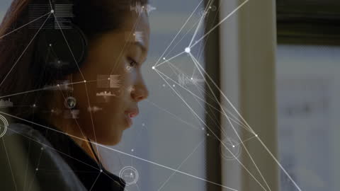 Dreamy Birch-lined Scotland Landscape with Summer Clouds