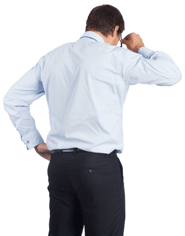 Thoughtful Businessman in Glasses on Transparent Background - Download Free Stock Videos Pikwizard.com
