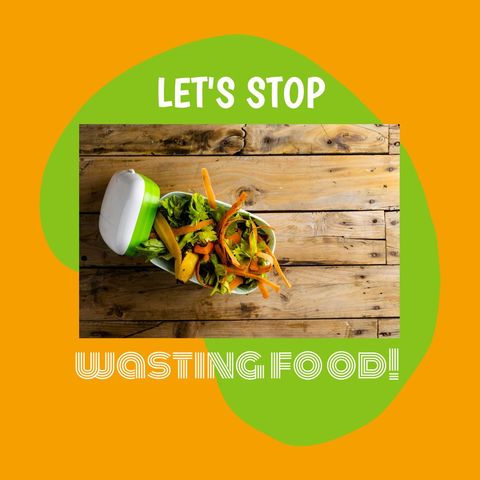 food waste awareness with creative composting concept - Download Free Stock Templates Pikwizard.com