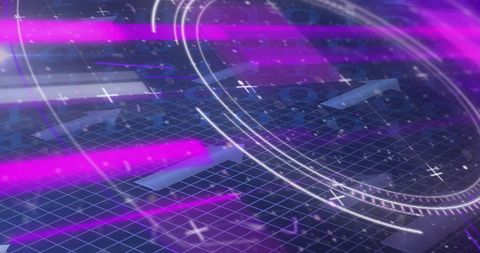 Futuristic Digital Interface with Scanning HUD Display - Download Free Stock Images Pikwizard.com