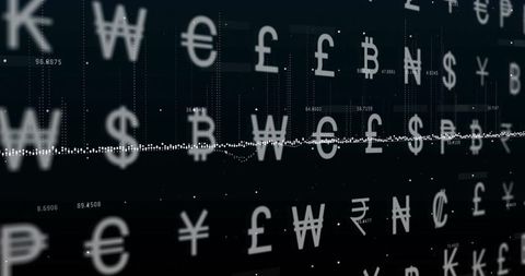 Digital Currency Data Processing Technology Background - Download Free Stock Images Pikwizard.com