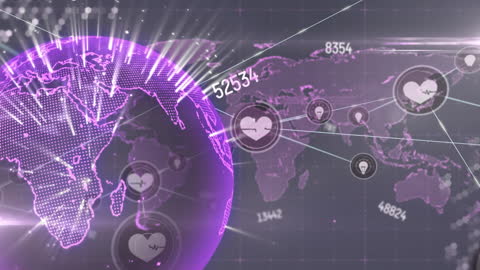 Digital Data Network with Global Connectivity