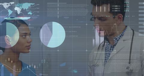 Modern Healthcare Professionals Analyzing Digital Data - Download Free Stock Images Pikwizard.com