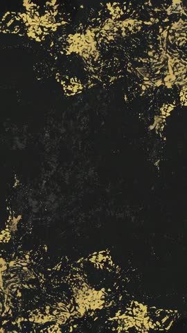 Vertical black and gold abstract texture loop for luxury branding and elegant overlays