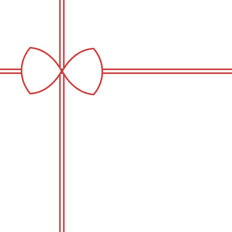 red ribbon outline on transparent background gift digital illustration - Download Free Stock Videos Pikwizard.com