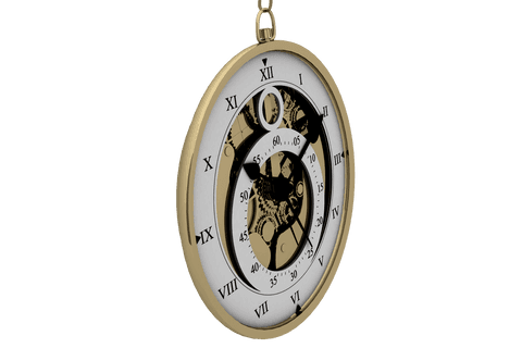 vintage transparent pocket watch showing intricate mechanics - Download Free Stock Videos Pikwizard.com