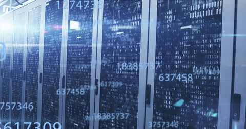 Futuristic Data Processing Center in Digital Interface - Download Free Stock Images Pikwizard.com
