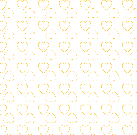 yellow heart pattern on transparent background with repeating design - Download Free Stock Videos Pikwizard.com