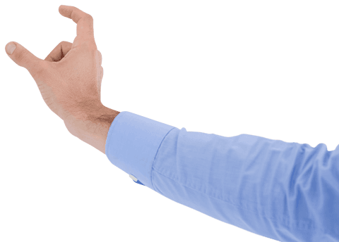 Hand in Position for Presentation Gesture with Transparent Background - Download Free Stock Videos Pikwizard.com