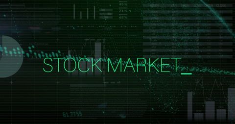Digital Visualization of Stock Market Data - Download Free Stock Images Pikwizard.com