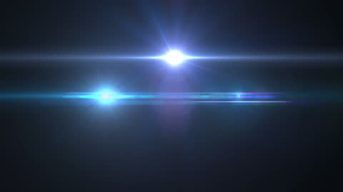 Dynamic Moving Light Spots on Dim Background