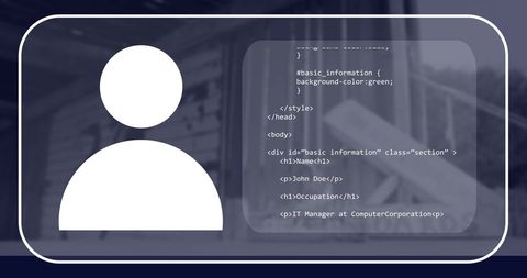 Abstract finance data processing with profile overlay