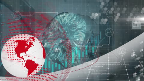 Abstract Data Processing with Digital Globe Interface