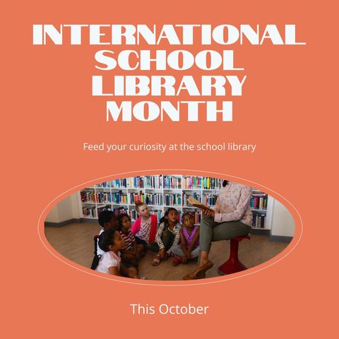 Celebrating International School Library Month with Young Learners - Download Free Stock Templates Pikwizard.com