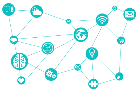 Transparent Network of Digital Communication Icons - Download Free Stock Videos Pikwizard.com
