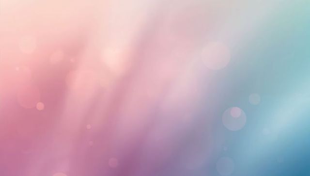 Dreamy Pastel Gradient with Soft Bokeh, Diagonal Light Streaks and Subtle Glow for Web and Print