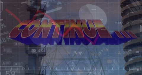 Financial data economy with continue theme