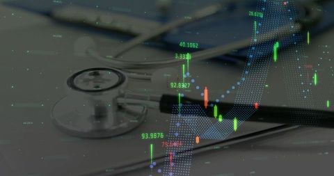 Healthcare Technology Integration Financial Analytics Concept
