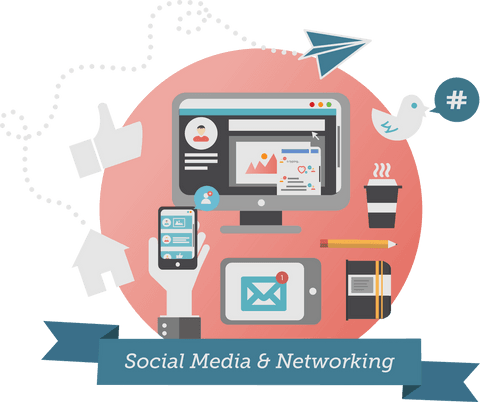 Transparent Social Media Connectivity Icons with Text - Download Free Stock Videos Pikwizard.com