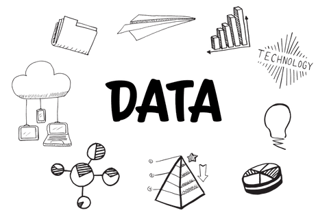 Transparent Data Illustration with Finance and Statistic Symbols - Download Free Stock Videos Pikwizard.com