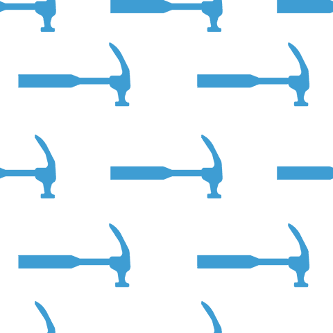 seamless blue hammer pattern on transparent background - Download Free Stock Videos Pikwizard.com