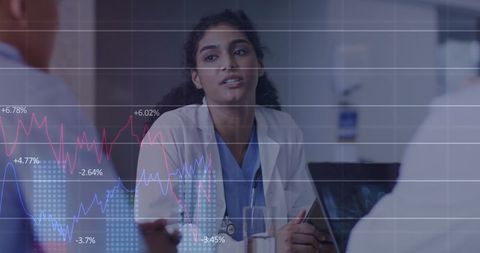 Doctors Analyzing Growth Data in Healthcare Meeting - Download Free Stock Images Pikwizard.com