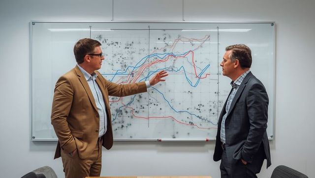 Discussing Analytical Trends in Business Meeting