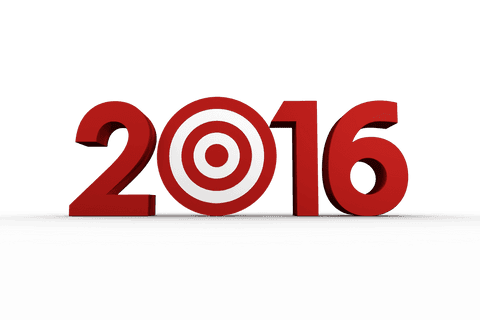red 2016 numbers design with shield on transparent background - Download Free Stock Videos Pikwizard.com