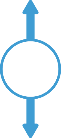 transparent blue arrows encircling circle for direction concept - Download Free Stock Videos Pikwizard.com