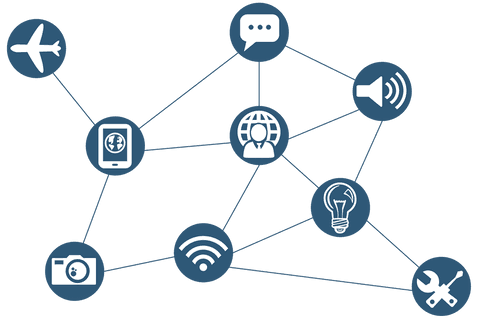 Digital Network Graph with Icon Connections on Transparent Background - Download Free Stock Videos Pikwizard.com