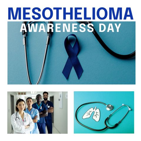 Mesothelioma Awareness Day Campaign with Medical Team and Prayer - Download Free Stock Templates Pikwizard.com