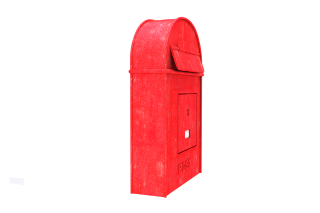 Digital Illustration of Red Mailbox on Transparent Background - Download Free Stock Videos Pikwizard.com